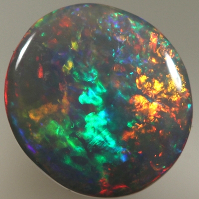 SOLID SEMI BLACK OPAL Bright multicolour, red through to purple